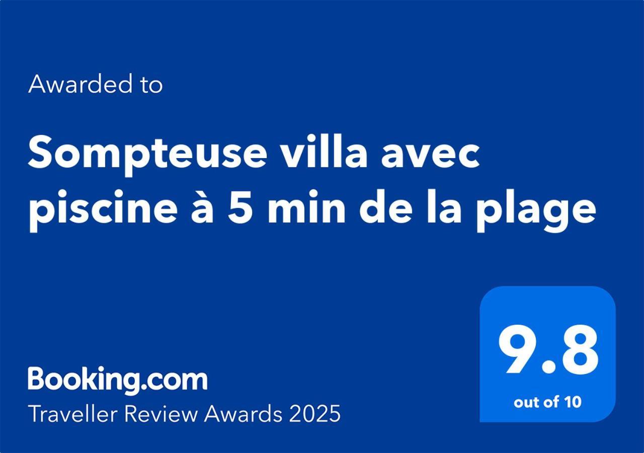 Sompteuse Villa Avec Piscine A 5 Min De La Plage Πουάντ-Νουάρ Εξωτερικό φωτογραφία
